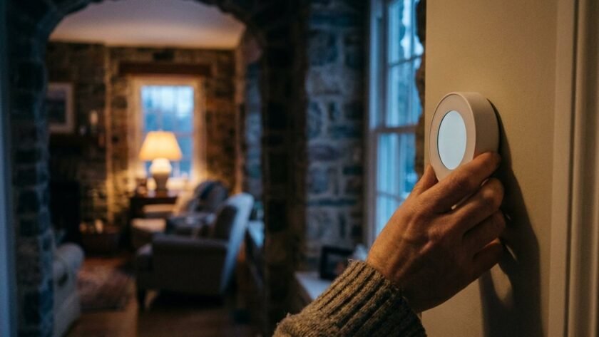 Heating controls and running costs in a Scottish home