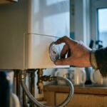 Checking boiler pressure when there is no heating